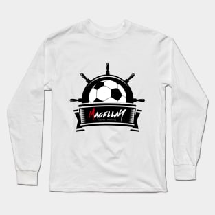 Wheel White Long Sleeve T-Shirt